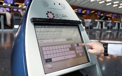 Kiosk check-in